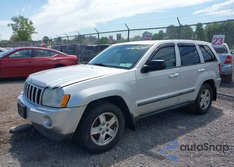 2007 Jeep Grand Cherokee Laredo из США, поврежденный, VIN 1J8GR48K07C667489